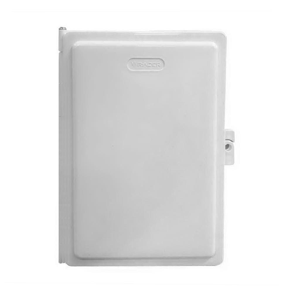 ตู้กันน้ำ ฝาทึบ RACER EE01W 7x12 นิ้ว สีขาว