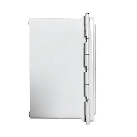 ตู้กันน้ำ ฝาทึบ RACER EE01W 7x12 นิ้ว สีขาว_2