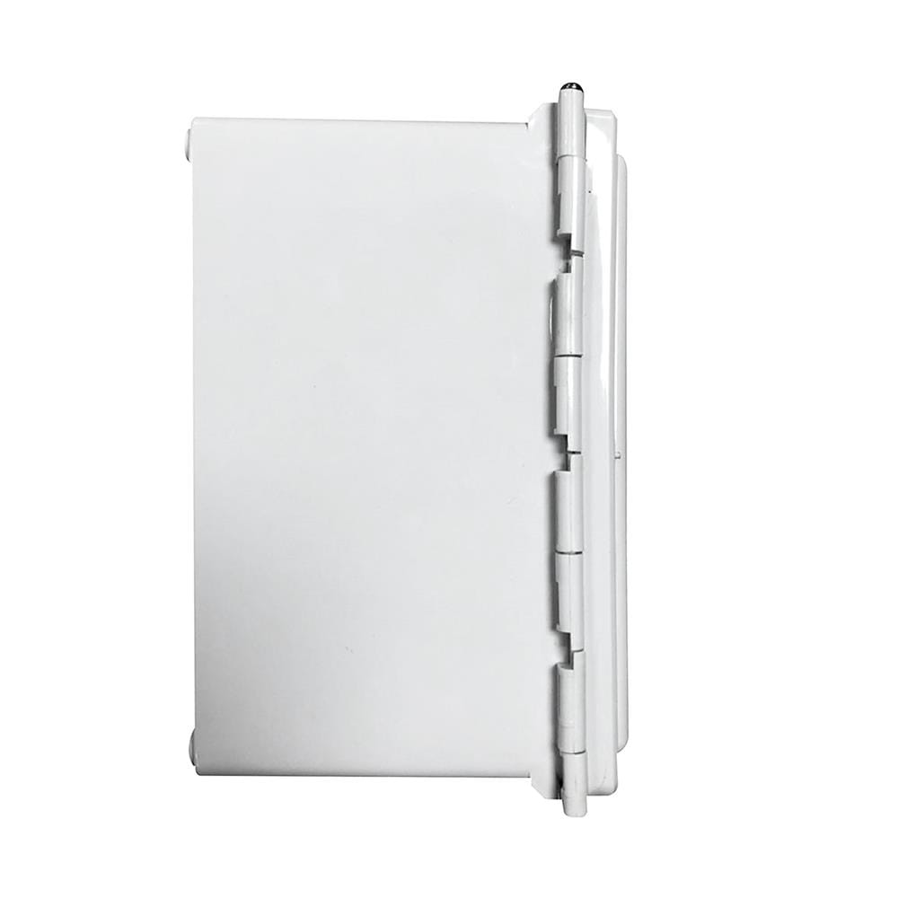 ตู้กันน้ำ ฝาทึบ RACER EE001-W 6x8 นิ้ว สีขาว