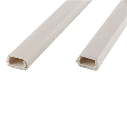 รางโทรศัพท์ ELECKTA 25x10 มม. 2 เมตร สีขาว_1