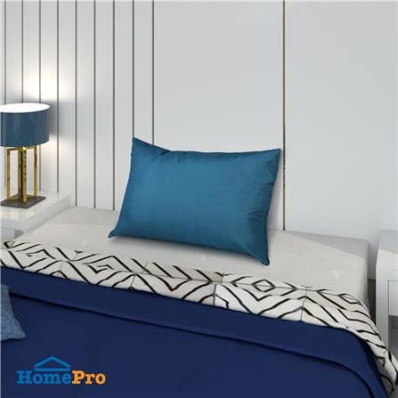 หมอนหนุน ใยสังเคราะห์ HOME LIVING STYLE 19x29 นิ้ว สีกรมท่า_5
