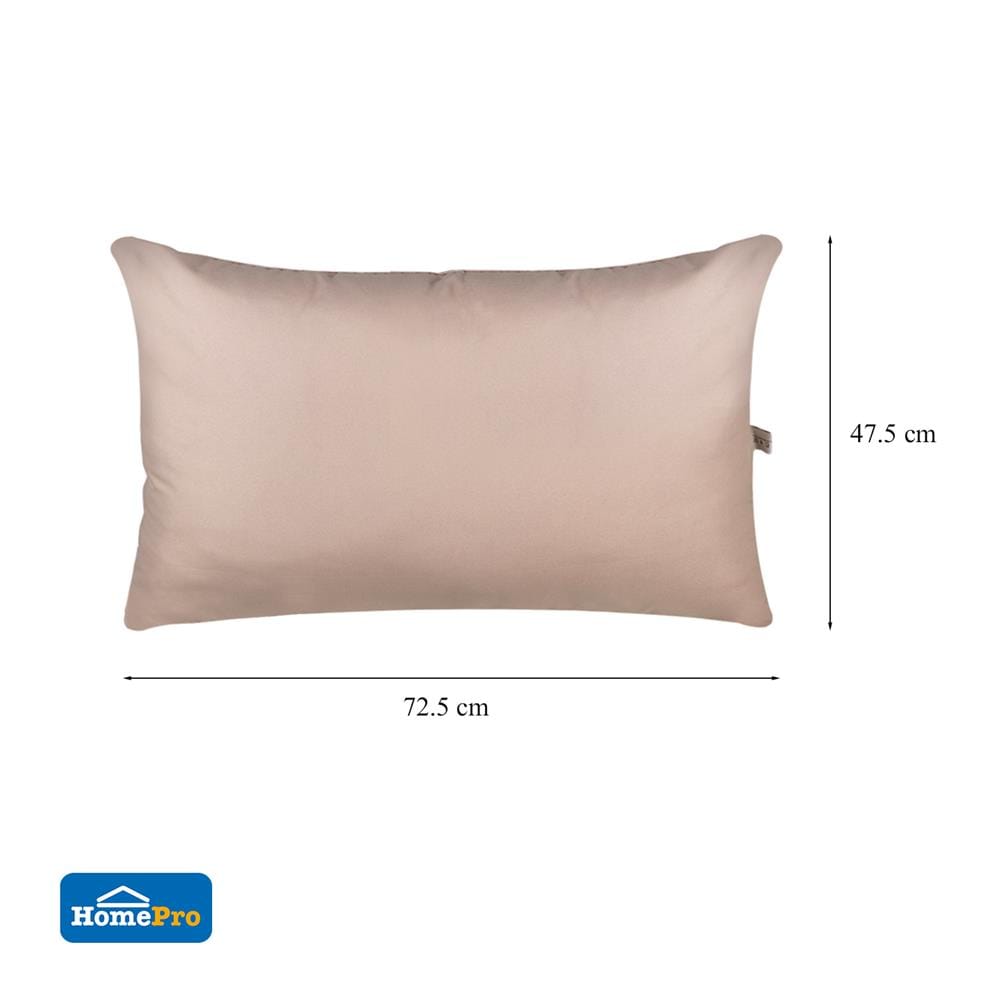 หมอนหนุน ใยสังเคราะห์ HOME LIVING STYLE 19x29 นิ้ว สีน้ำตาล