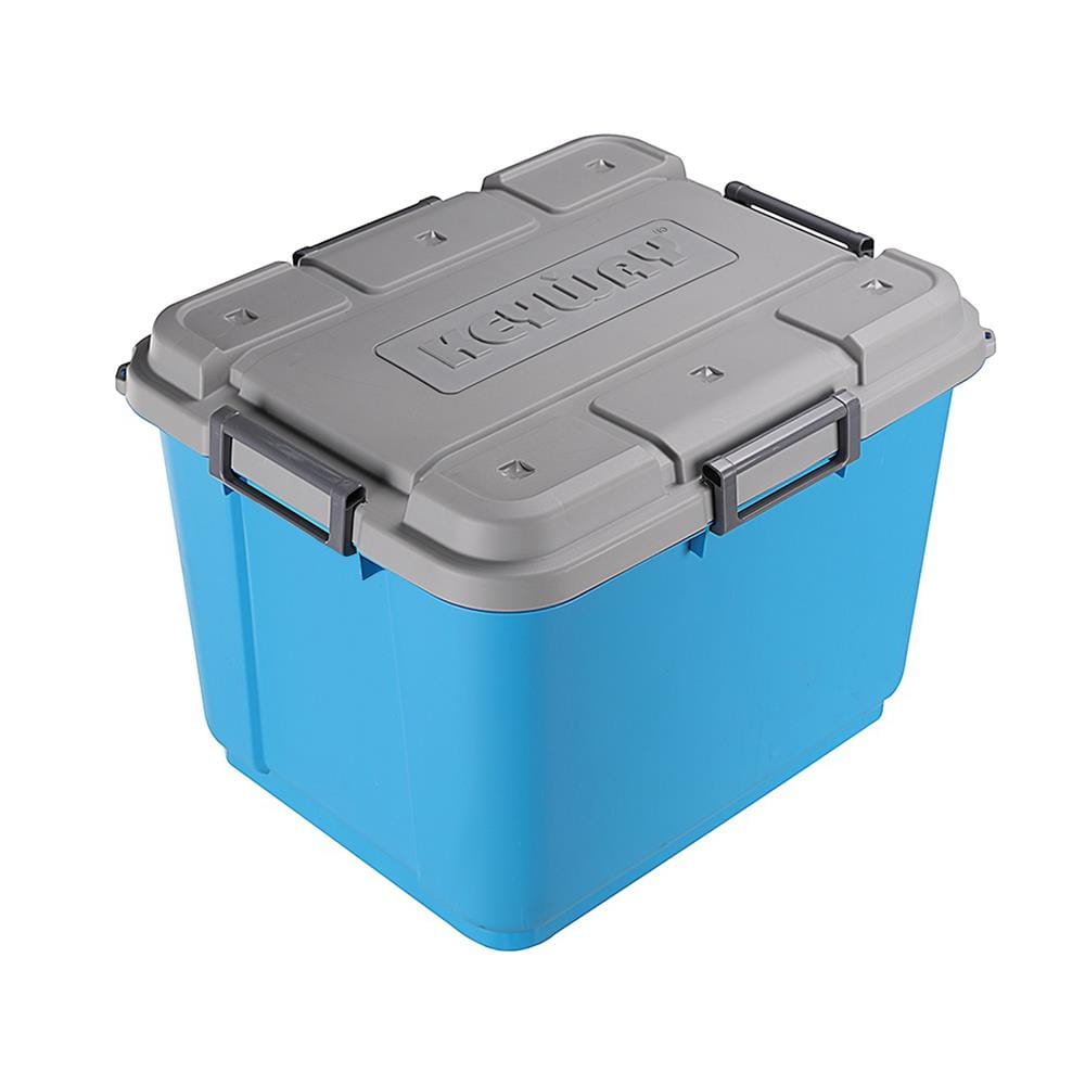 กล่องเก็บของ STACKO K91 90 ลิตร 60.8x50.3x44.7 ซม. สีฟ้า