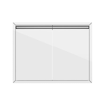 บานซิงค์คู่ STARMARK BLANCE 86x8.6x66 ซม. ขาว_0