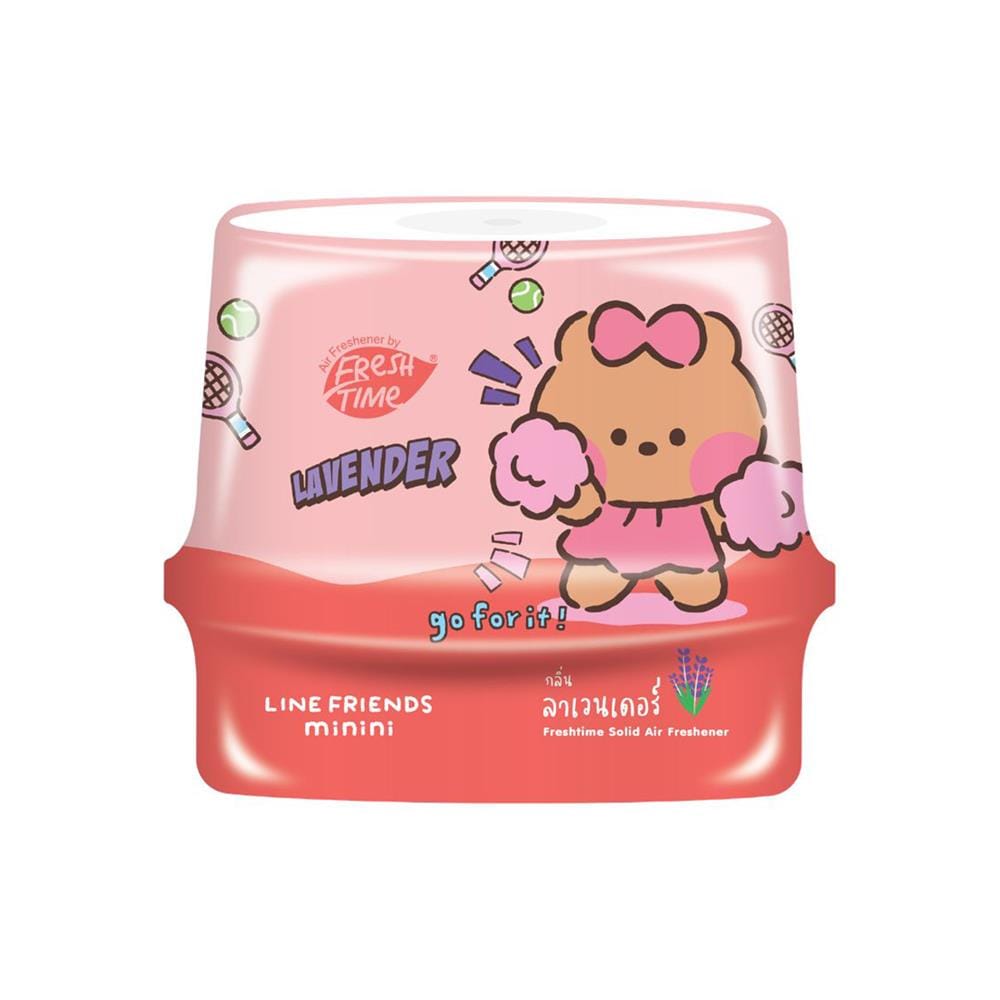 เจลปรับอากาศ FRESH TIME 180 กรัม LAVENDER