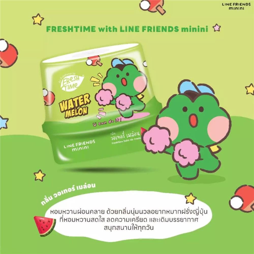 เจลปรับอากาศ FRESH TIME 180 กรัม WATERMELON