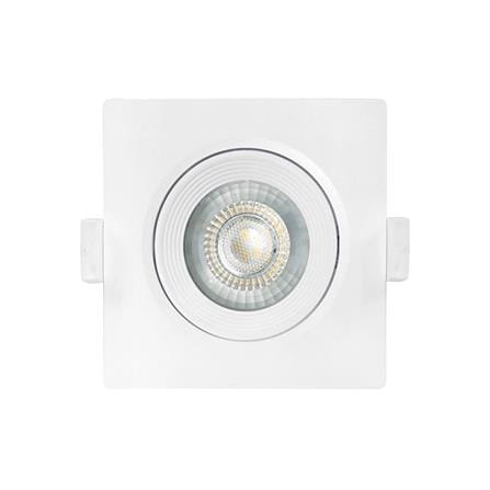 ดาวน์ไลท์ LED RACER ADJUSTABLE SQUARE 4 นิ้ว 5 วัตต์ WARM WHITE สีขาว_0