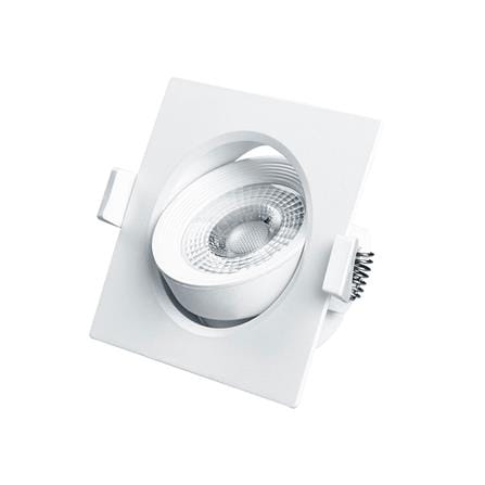 ดาวน์ไลท์ LED RACER ADJUSTABLE SQUARE 4 นิ้ว 5 วัตต์ DAYLIGHT สีขาว_1
