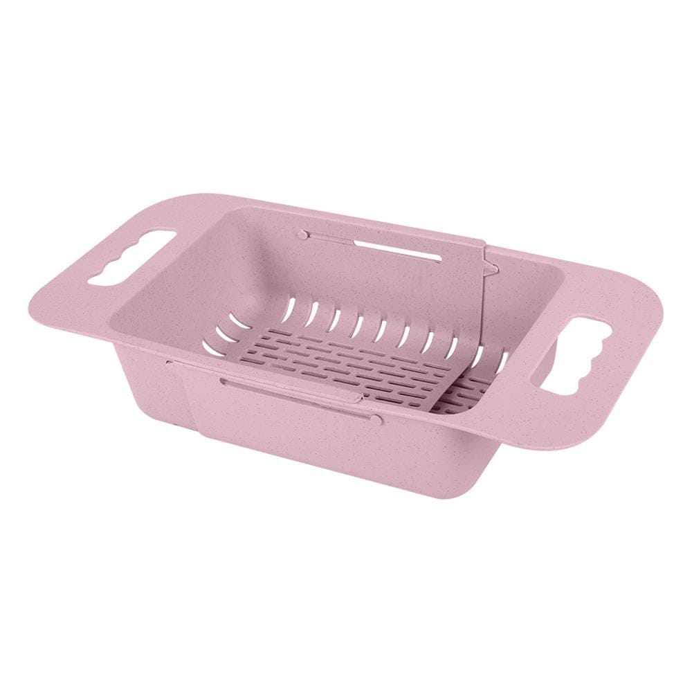 ตะแกรงพลาสติกยืดหด PARNO AP-P01 สีชมพู