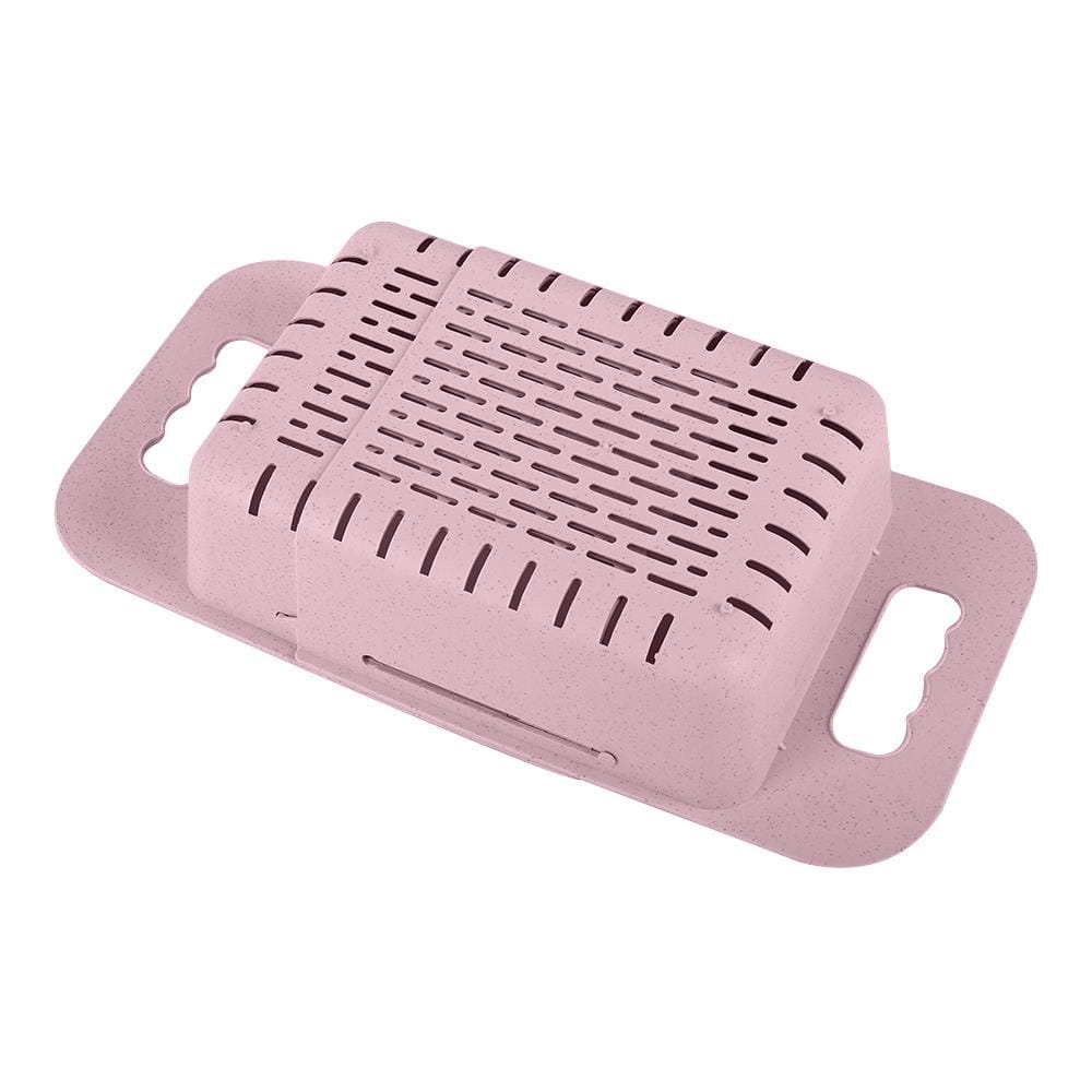 ตะแกรงพลาสติกยืดหด PARNO AP-P01 สีชมพู