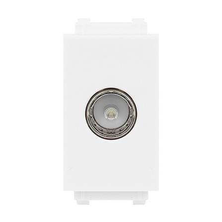 เต้ารับโทรทัศน์ 75 โอห์ม PHILIPS LEAF1MSIZE สีขาว