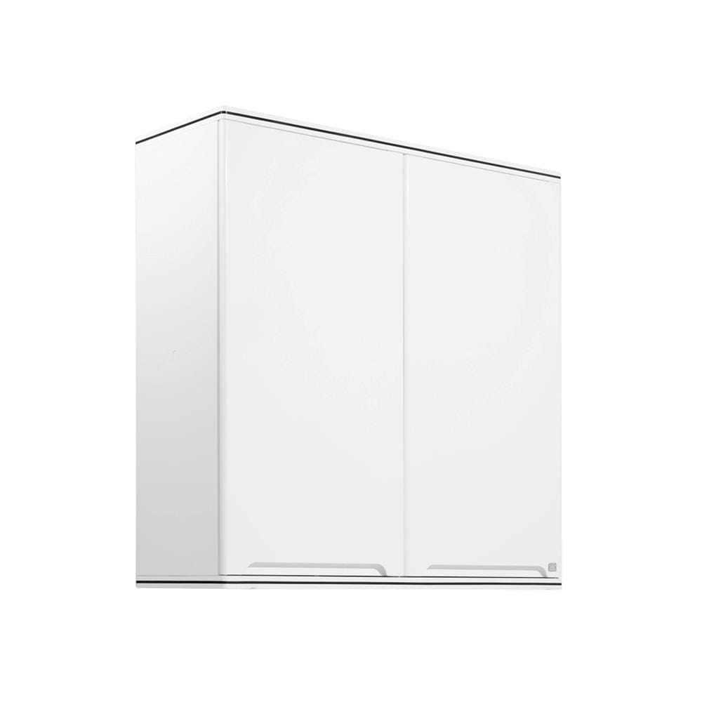 ตู้แขวนบานคู่ KING GRAND PLATINUM CURVE 90x94 ซม. สีขาว
