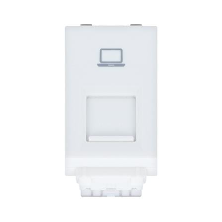 เต้ารับคอมพิวเตอร์ PHILIPS CAT6 RJ45 LEAF WHITE_0