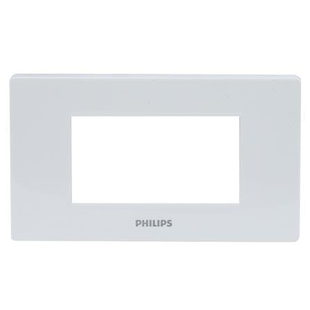 หน้ากาก 3 ช่อง PHILIPS LEAF สีขาว