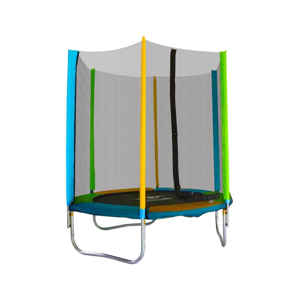 แทรมโพลีน พร้อมรั้วหลากสี SANOOK TRAMPOLINE STANDARD 6 ฟุต