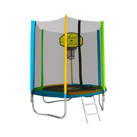 แทรมโพลีน พร้อมรั้วหลากสี SANOOK TRAMPOLINE STANDARD 6 ฟุต_0