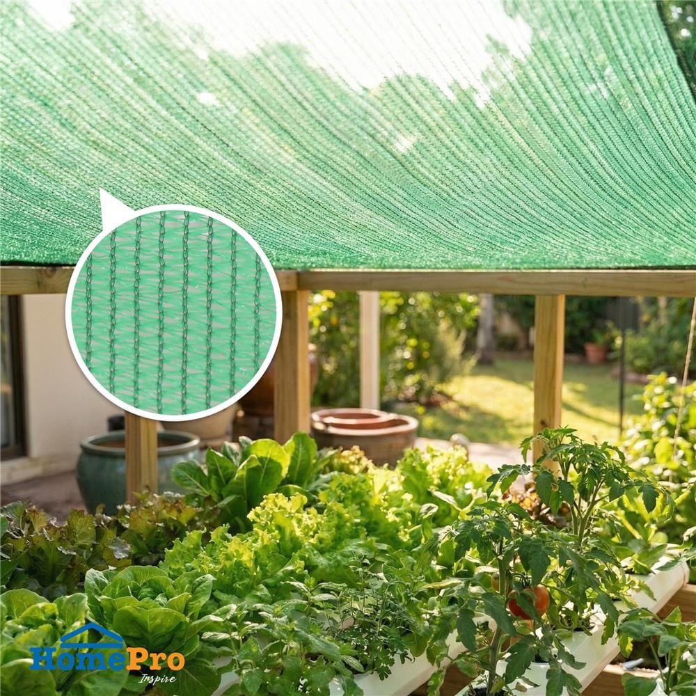 สแลนม้วนกรองแสง 80 เปอร์เซ็นต์ ทอ 3 เข็ม SPRING 2 ม.X100 หลา สีเขียว