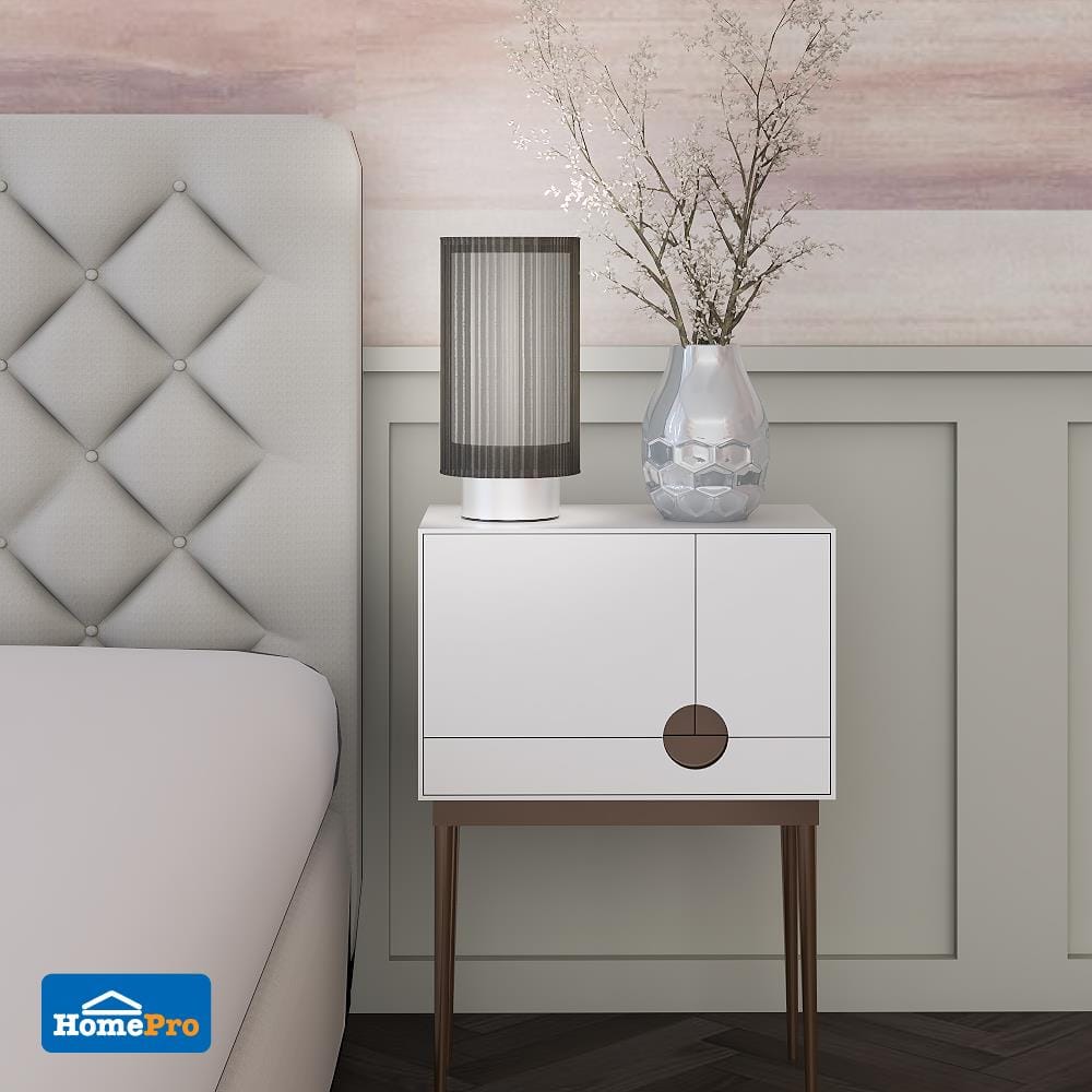 ไฟตั้งโต๊ะ CARINI CONTEMPORARY MT5164B ผ้า สีดำ