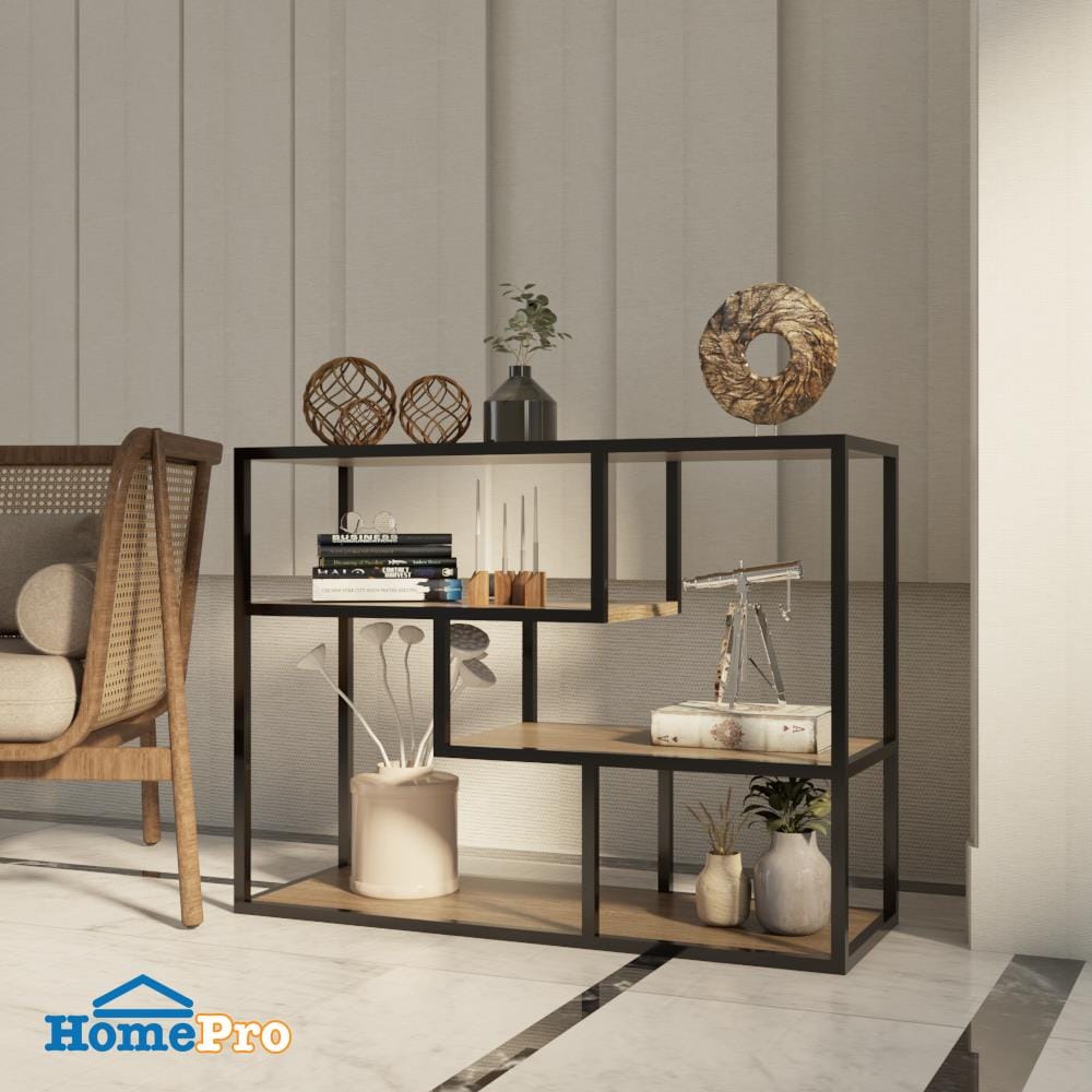 ชั้นวางของ FURDINI METACRTIC สีโอ๊ค