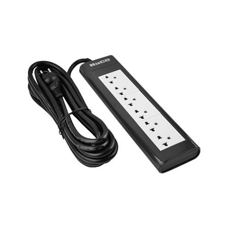 รางปลั๊กไฟ 6 ช่อง HACO EPN-6EB/5 16 แอมป์ 5 ม._3