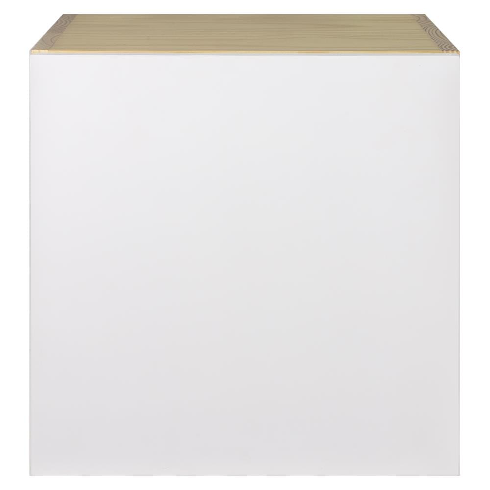 ตู้แขวนผนังไม้ MOYA TK CUBE BOX-004 สีขาว