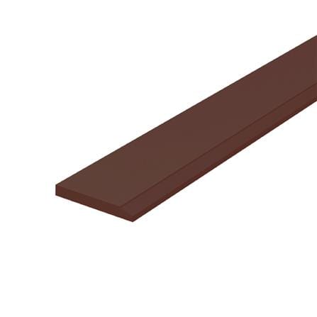 ไม้มอบ DURAONE 5X300X0.8 ซม. สีโอ๊คเข้ม_0