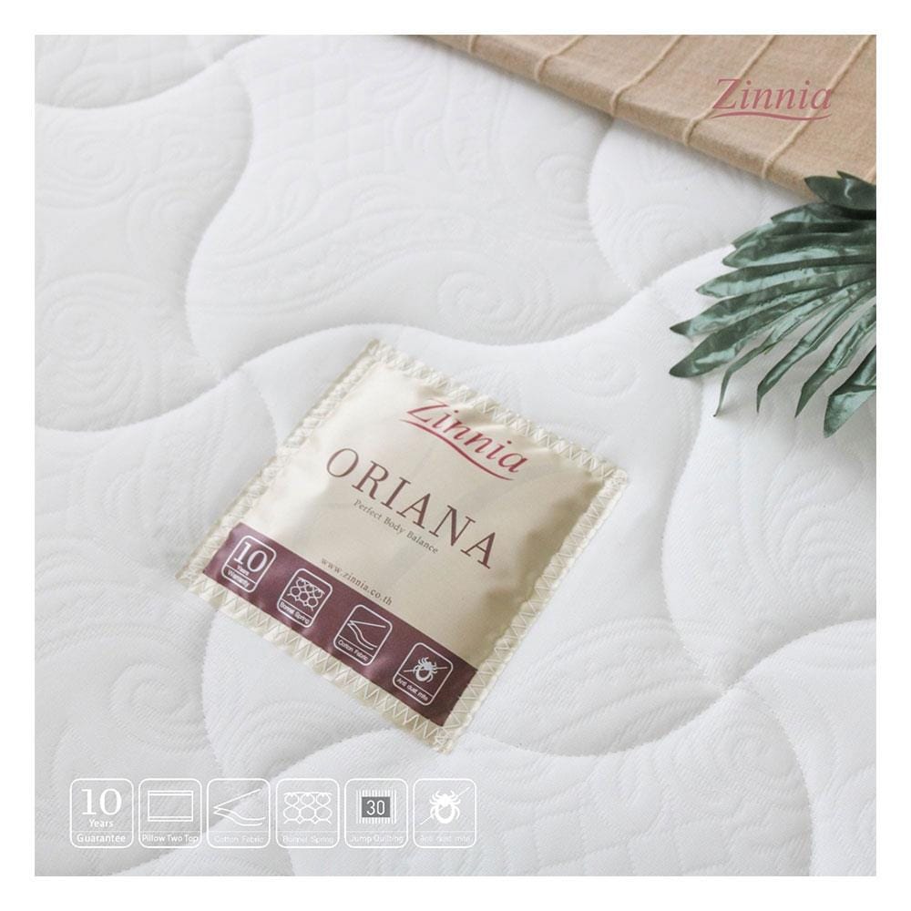 ที่นอนสปริง 5 ฟุต ZINNIA รุ่น ORIANA II