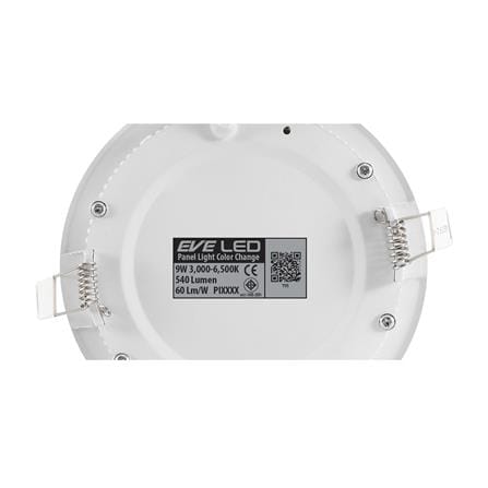 ดาวน์ไลท์ LED EVE PANEL LIGHT COLOR CHANGE 3IN1 566392 5 นิ้ว 9 วัตต์ COOL WHITE/DAYLIGHT/WARM WHITE สีขาว_4