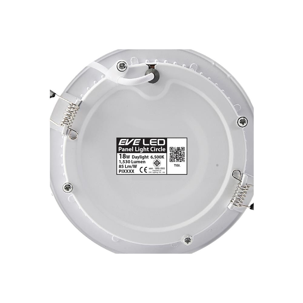 ดาวน์ไลท์ LED EVE PANEL LIGHT CIRCLE 565203 10 นิ้ว 18 วัตต์ DAYLIGHT สีขาว