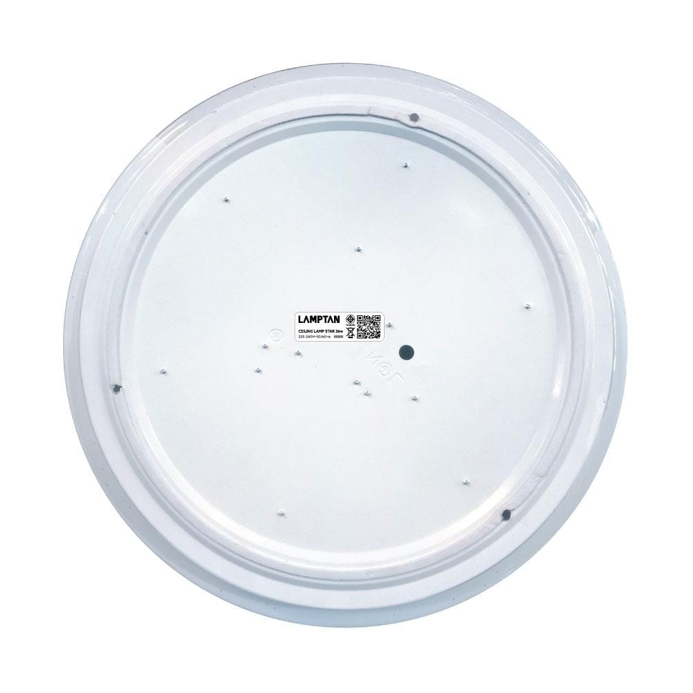 ไฟเพดาน LED LAMPTAN CLILING STAR 16 นิ้ว 36 วัตต์ DAYLIGHT สีขาว