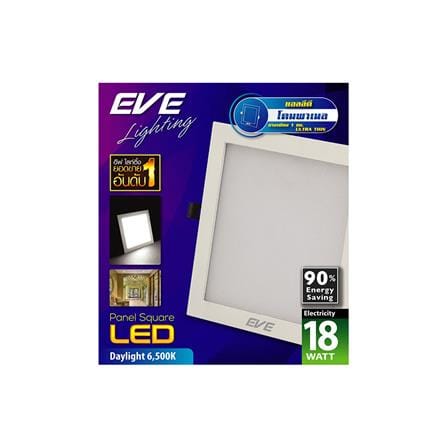 ดาวน์ไลท์ LED EVE PANEL LIGHT SQUARE 565227 10 นิ้ว 18 วัตต์ DAYLIGHT สีขาว_1