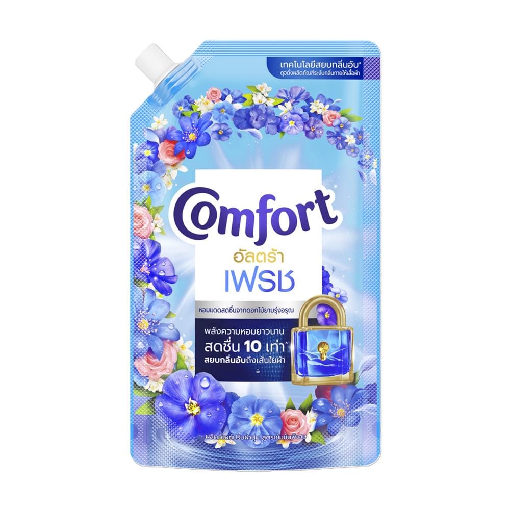 รีฟิลน้ำยาปรับผ้านุ่ม COMFORT ULTRA FRESH 470 มล. สีฟ้า