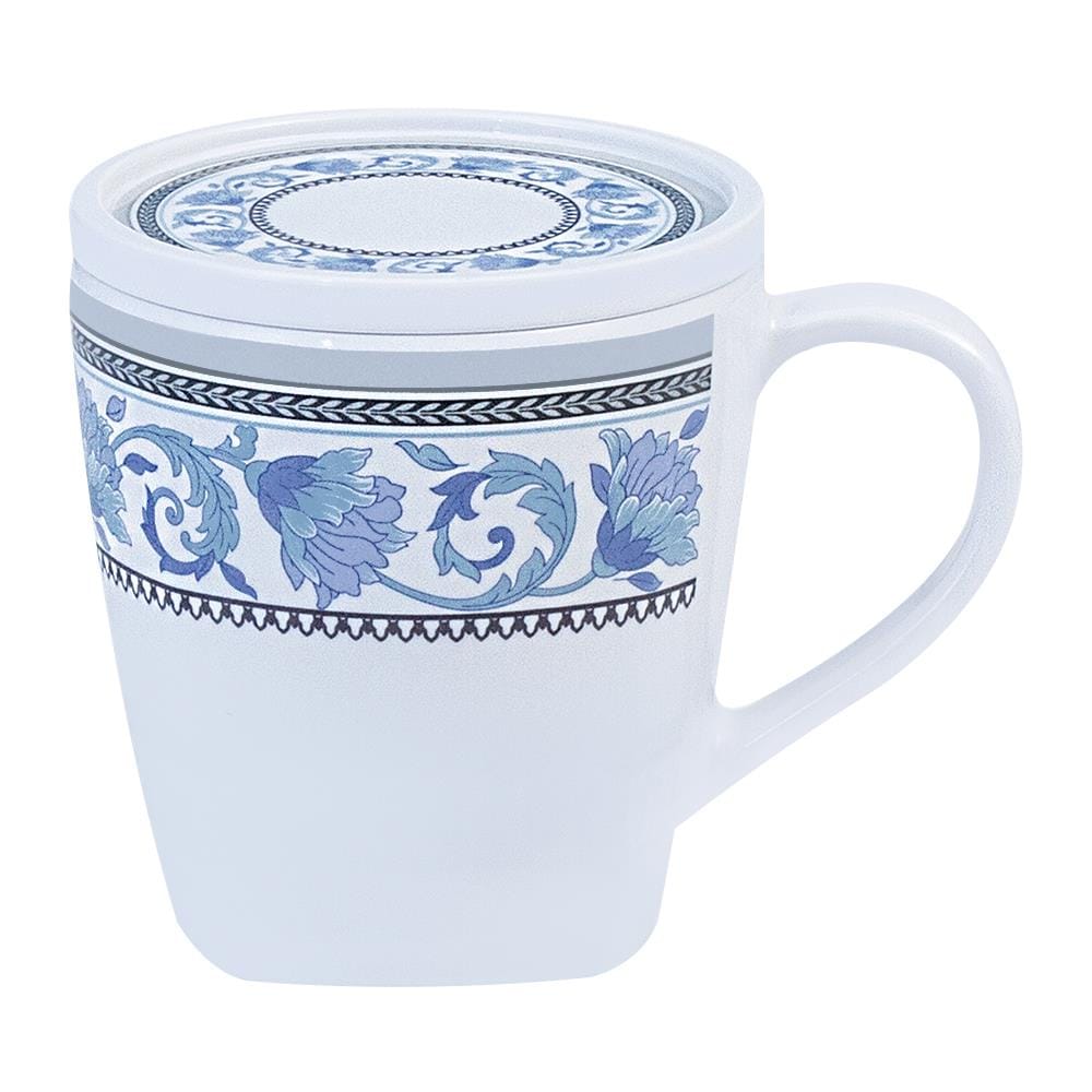 ถ้วยหู+ฝาเมลามีน 400ml SUPERWARE POEM