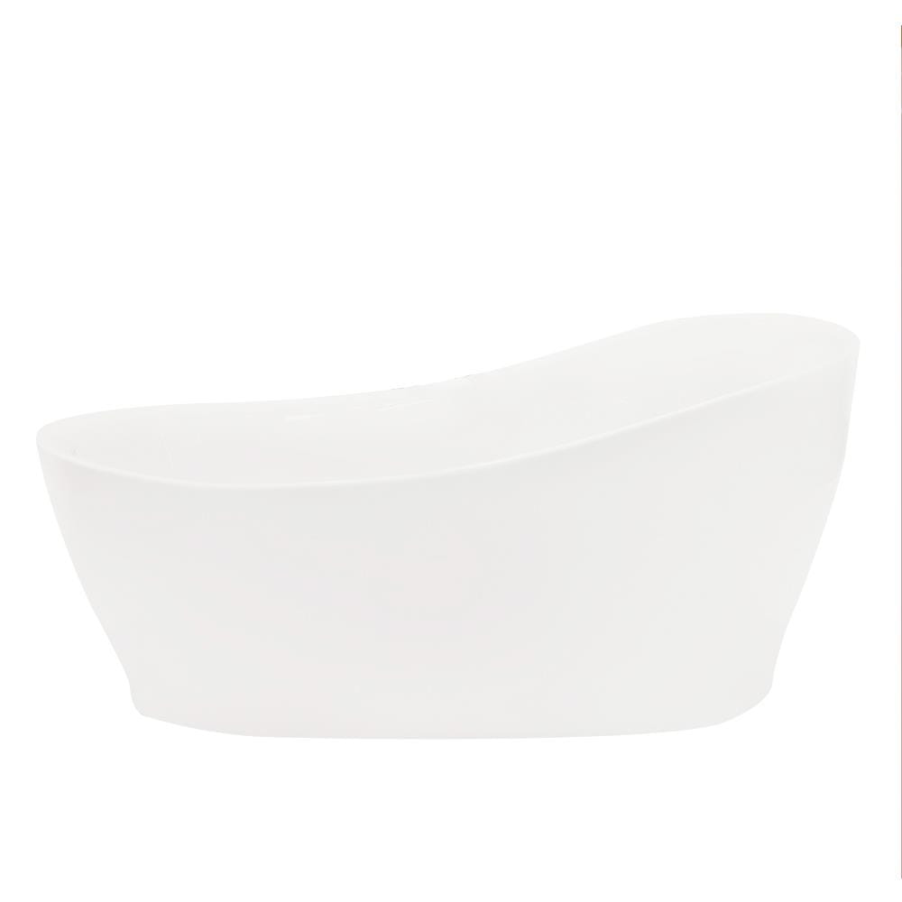 อ่างอาบน้ำ 170 ซม. BATHROOM DESIGN I-SPA BD-SOP01 สีขาว