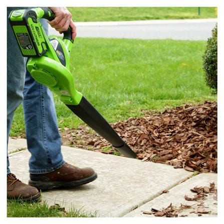 เครื่องเป่าใบไม้ไร้สาย (พร้อมแบตเตอรี่) GREENWORKS GWS0008 40 โวลต์_5