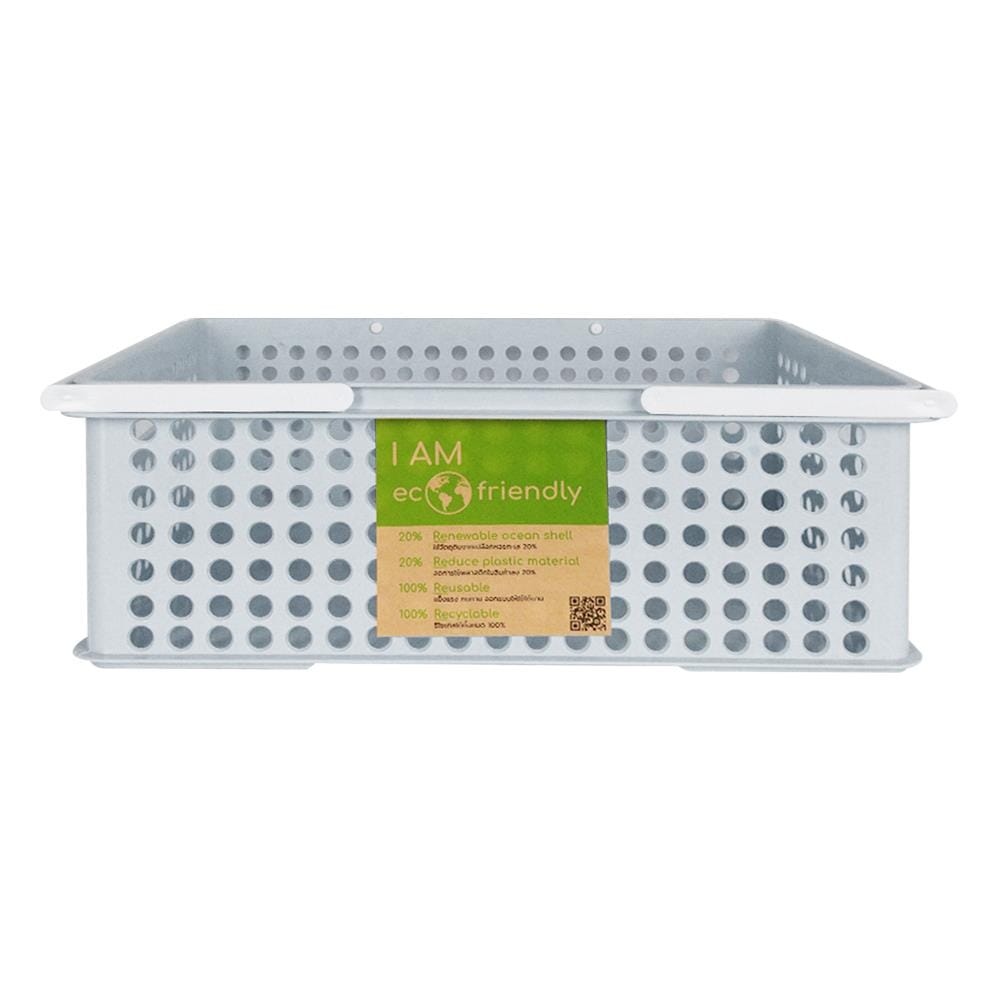 กล่องซ้อนได้ STACKO 5080M ECO FRIENDLY 39.2X27.9X13.3 ซม. สีฟ้า