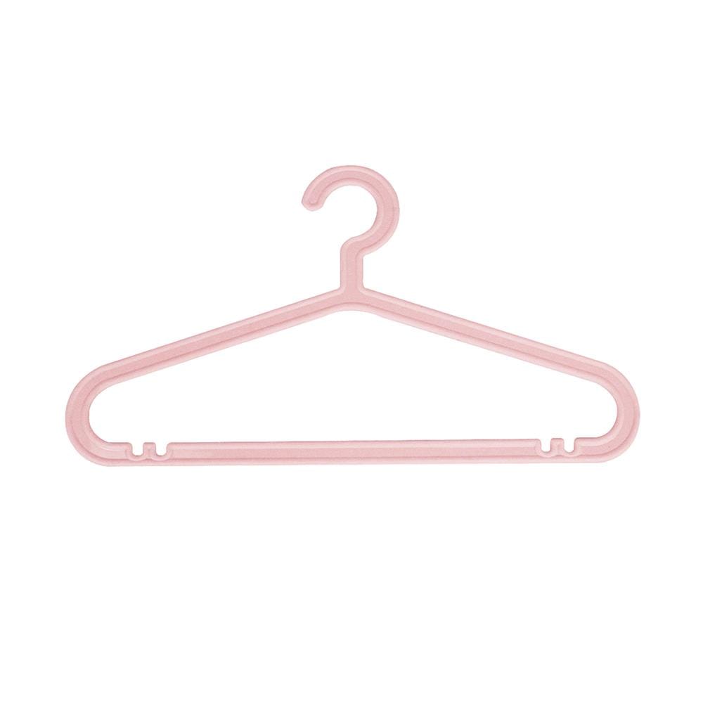 ไม้แขวนเสื้อ PLIM FRIENDLY H-005 สีชมพู แพ็ค 6