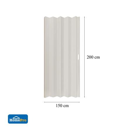 ฉากกั้นห้องแบบทึบ D.I.Y. HOME LIVING STYLE N08 150x200 ซม. สีขาว_6