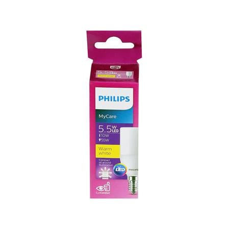 หลอด LED PHILIPS STICK 5.5 วัตต์ WARM WHITE E14_1