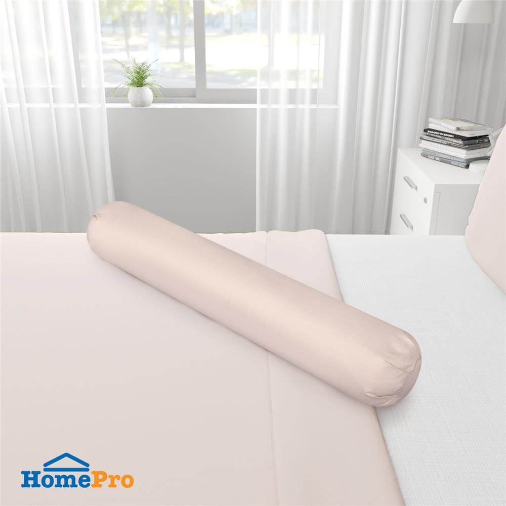 หมอนข้าง ใยสังเคราะห์ HOME LIVING สีน้ำตาล