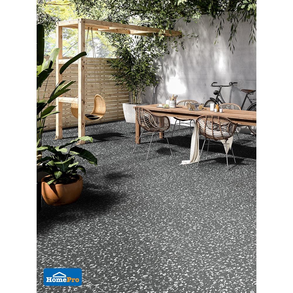 กระเบื้องพื้นพอร์ซเลน  16x16 นิ้ว COTTO กุสตาโว เทา ExC PM