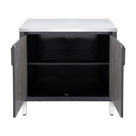 ตู้ตั้งพื้นท็อปเรียบ CABIN CHIC 90x85 ซม. สี GRAY OAK_2