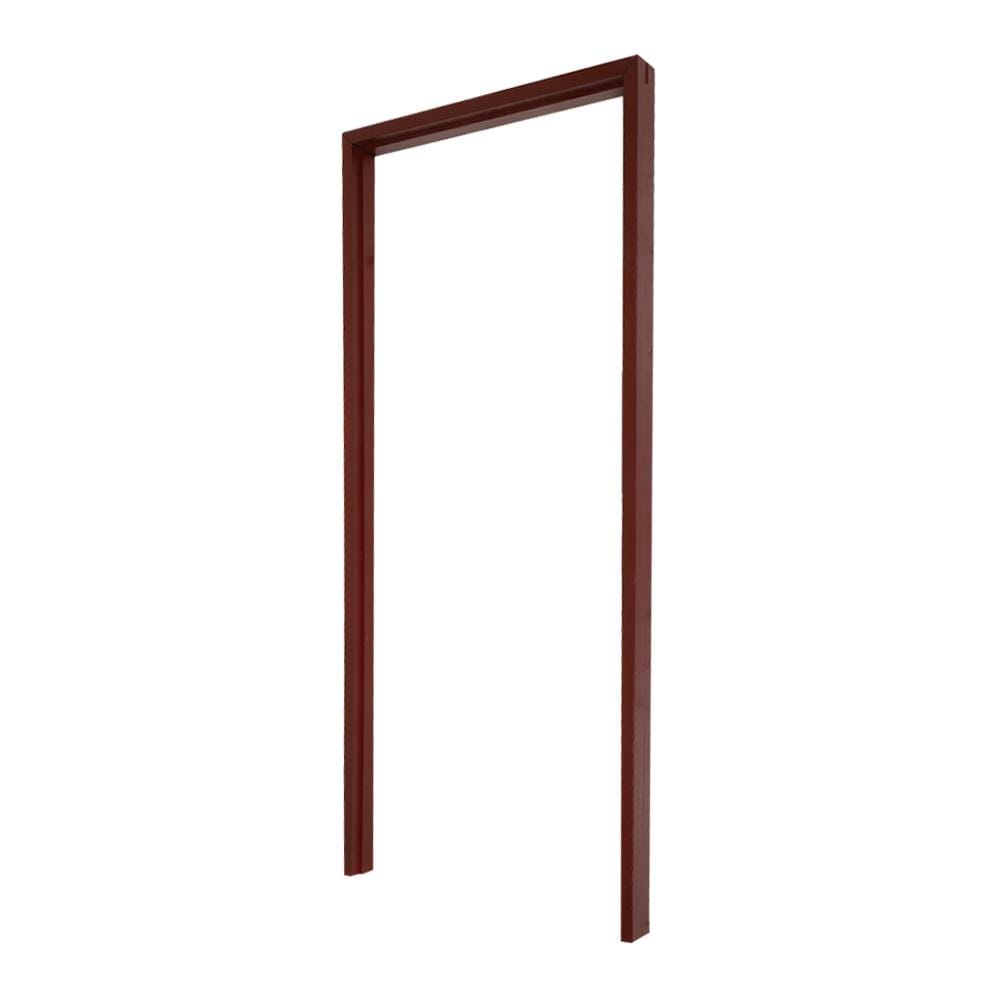 วงกบประตูไม้เรดวูด MODERN DOORS COM1 80X200 ซม. สีโรสวูด