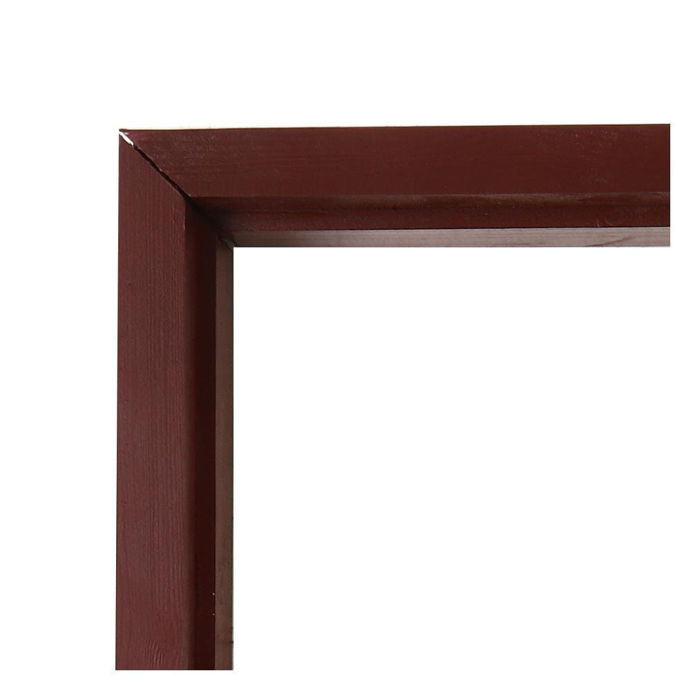 วงกบประตูไม้เรดวูด MODERN DOORS COM1 80X200 ซม. สีโรสวูด