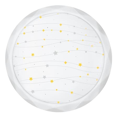 ไฟเพดาน LED RACER TRIPLE COLOR TC3 15 นิ้ว 24 วัตต์ DAYLIGHT/COOL WHITE/WARM WHITE สีขาว_0