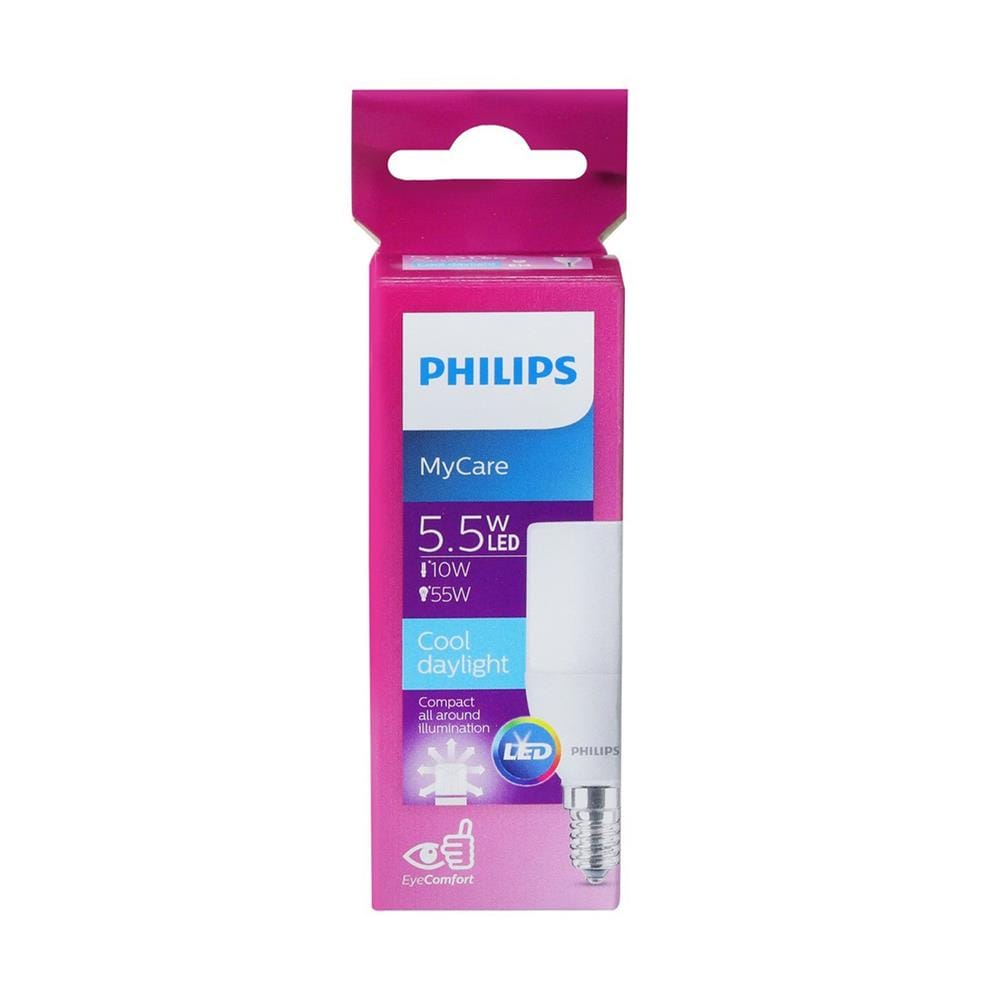 หลอด LED PHILIPS STICK 5.5 วัตต์ DAYLIGHT E14