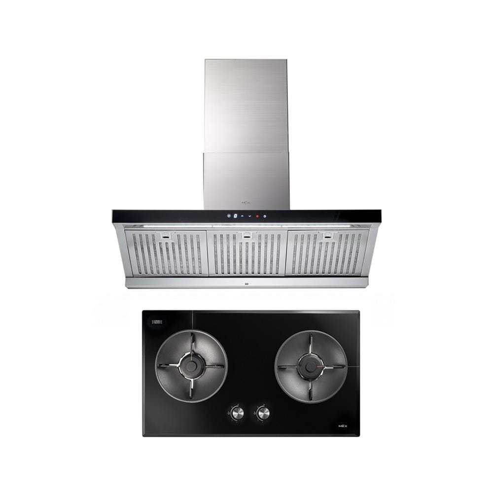 เตาฝัง+เครื่องดูดควัน MEX V7812MHR+K635BFX90