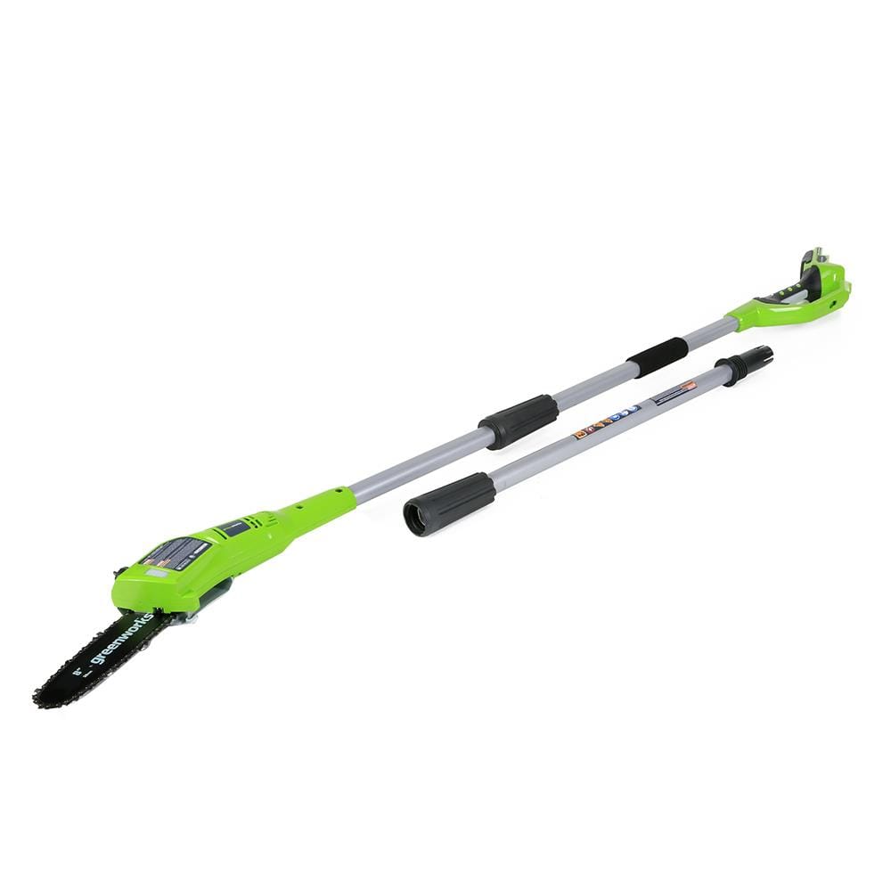 กรรไกรแต่งกิ่งไฟฟ้าด้ามยาว (พร้อมแบตเตอรี่) GREENWORKS GWS0013 40 โวลต์