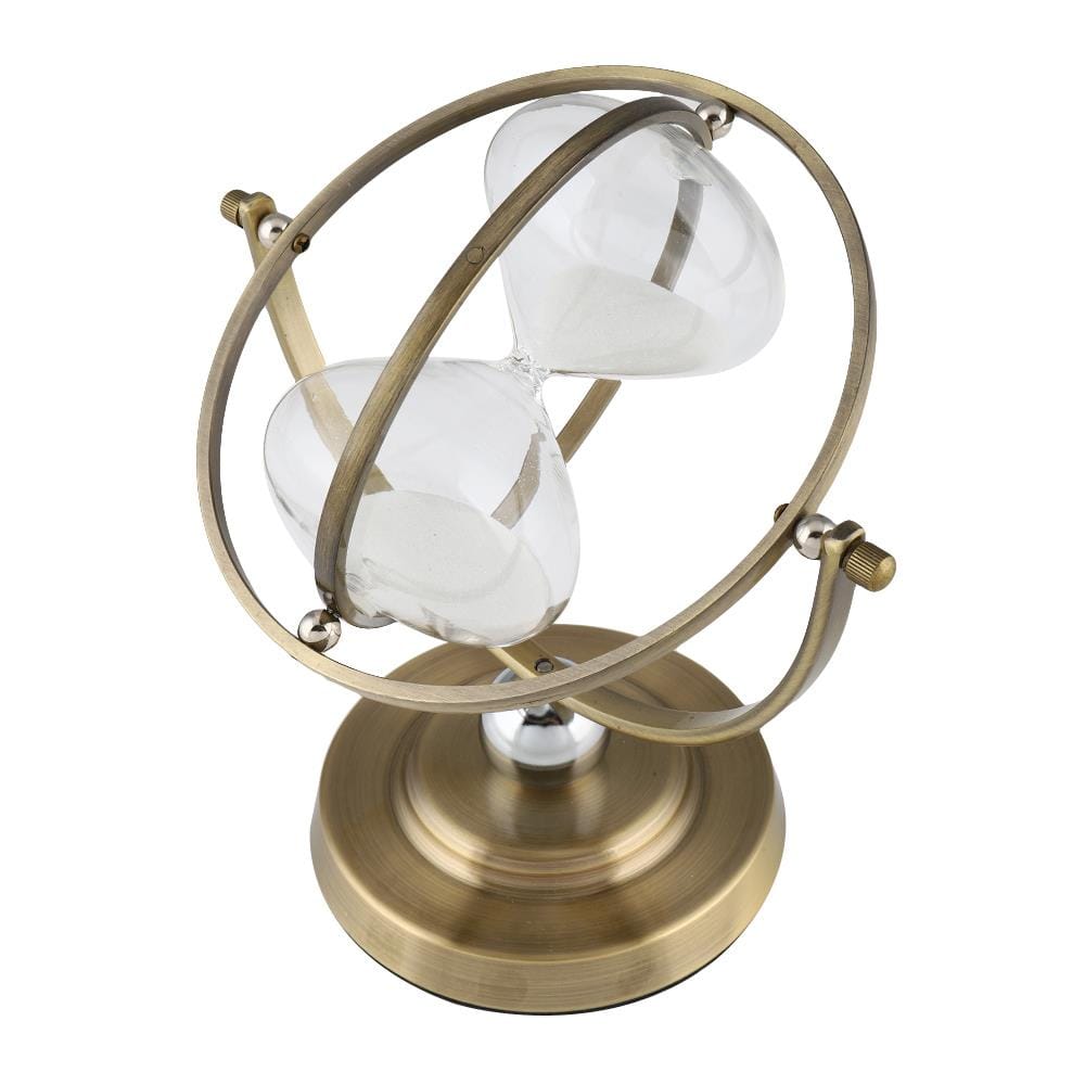 นาฬิกาทราย HOME LIVING STYLE EARTH ไซส์ M 21X24 ซม. สีทอง