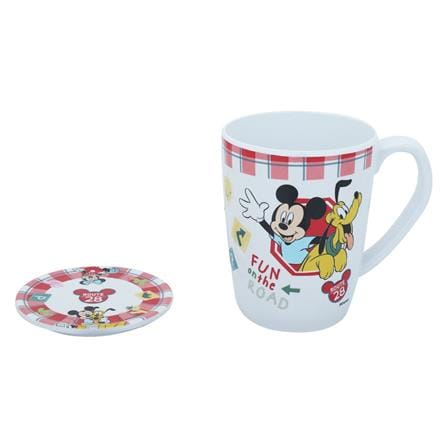 ถ้วยหู+ฝาเมลามีน 450ml SUPERWARE MICKEY ROAD TRIP_2